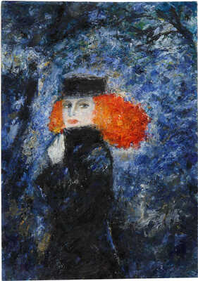 Дубяго Василий Васильевич. Девушка с рыжими волосами 